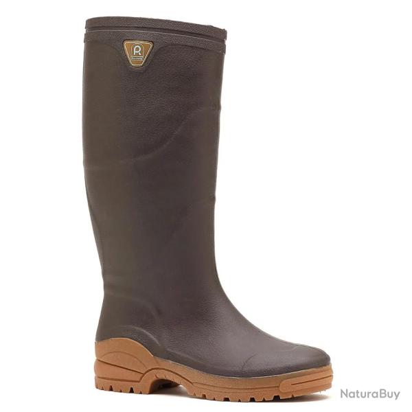 Bottes Rouchette Optimum r�sistantes lisier et hydrocarbures marron