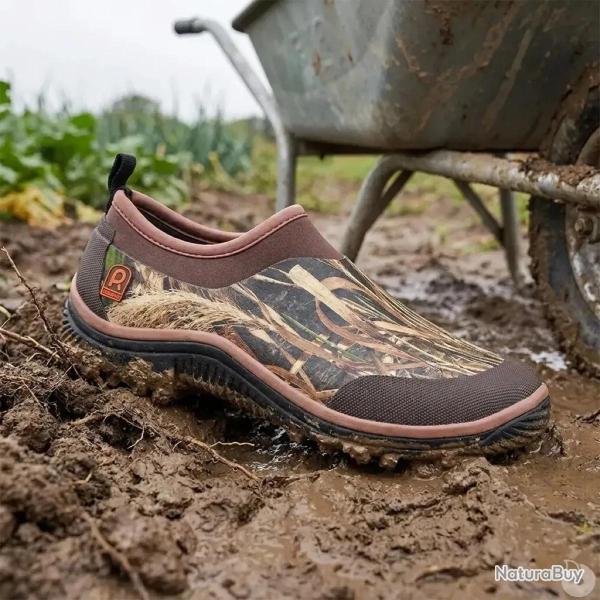 Sabots Trial N�opr�nes marron Camouflage 40 � 46