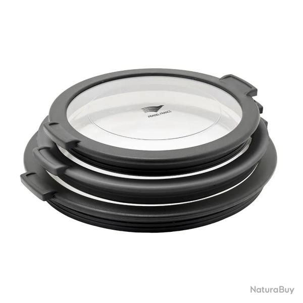 Couvercles Herm�tiques Pradel France lot de 3