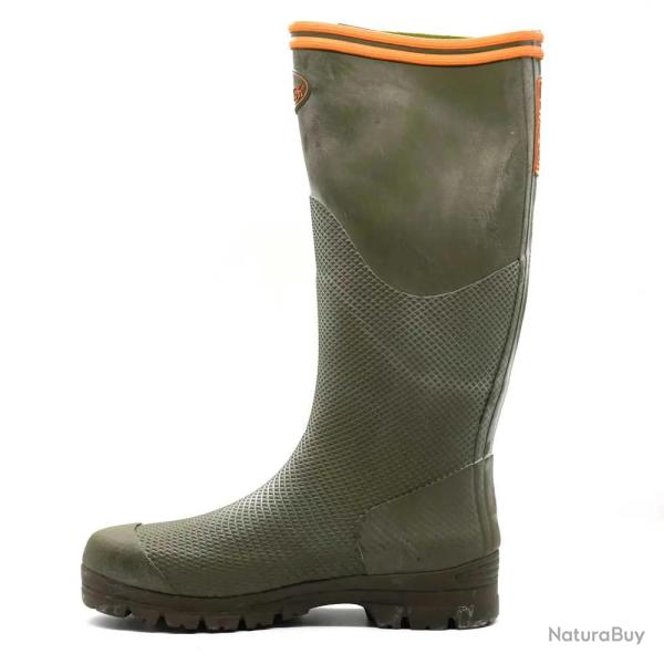 Bottes Percussion Stronger antidrapantes caoutchouc jersey Kaki