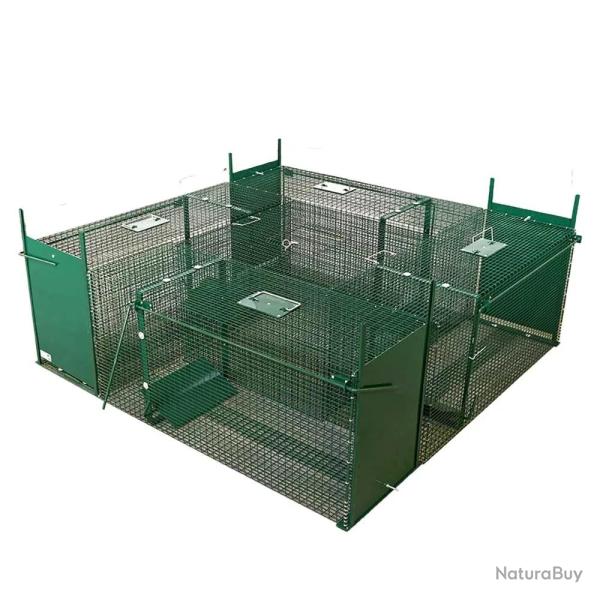 Boite � fauve 4 entr�es 1,35m X 1,35m X 0,45 m