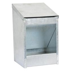 Mangeoire murale metal galvanis&eacute; lapin, rongeurs 2,5 Kg