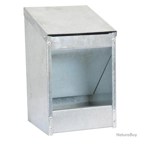 Mangeoire murale metal galvanis lapin, rongeurs 2,5 Kg