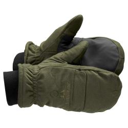 Gants moufles capuchon amovible thinsulate polyester kaki S &agrave; 2XL