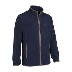 Blouson polaire Scotland 4 poches polyur&eacute;thane marine S &agrave; 4XL