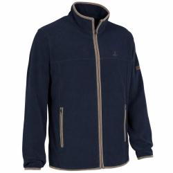 Blouson polaire Scotland 4 poches polyur&eacute;thane marine S &agrave; 4XL