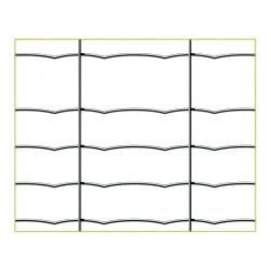 Grillage soud&eacute; galvanis&eacute;, rempart leger 1,5 x 50 m