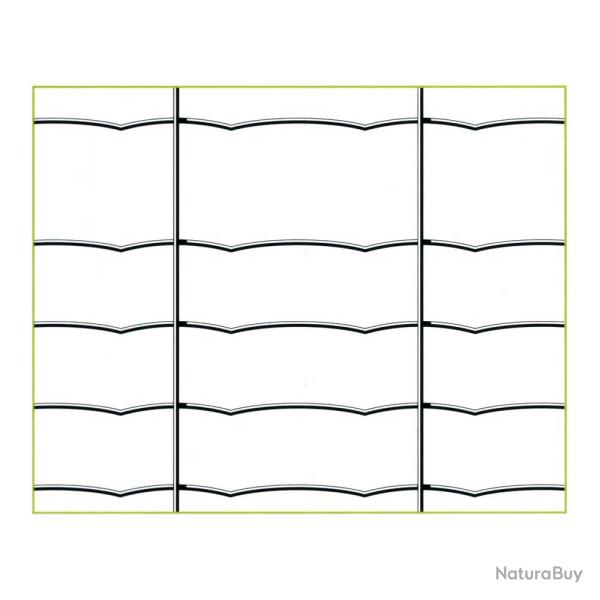 Grillage soud galvanis, rempart leger 1,5 x 50 m