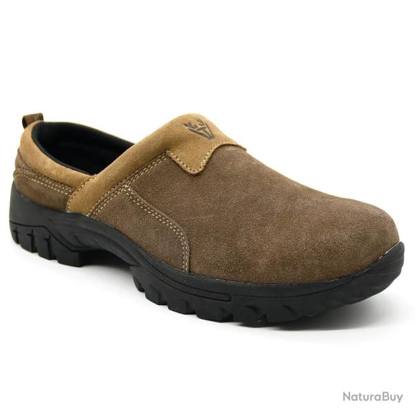 Sabotins Teamwood Nevada cuir su�d� chocolat � 46