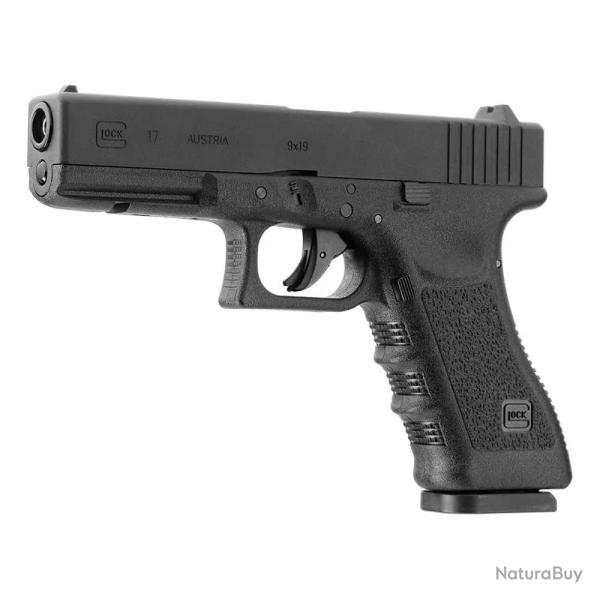 Pistolet CO2 17 8 coups cal. BB/4,5mm ou 4,5mm blowback 3J