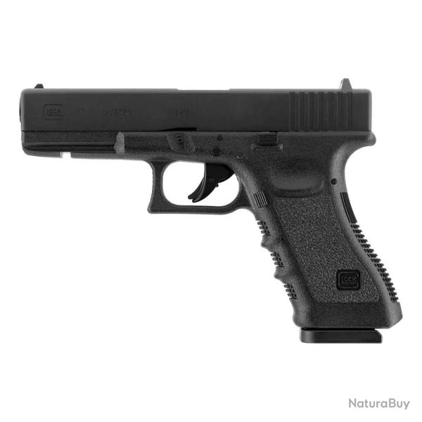 Pistolet CO2 17 8 coups cal. BB/4,5mm ou 4,5mm blowback 3J