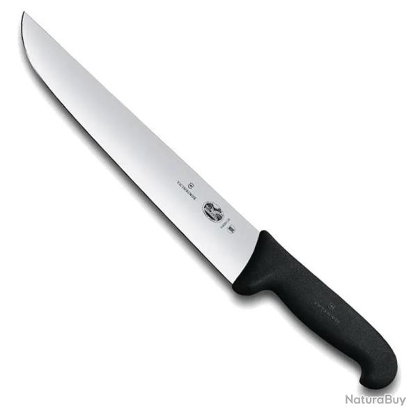 Couteau boucher Victorinox lame 25 cm lisse