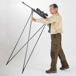 Canne de pirsh Bush alu 6060T6 nylon, 170cm mont&eacute;e vert kaki