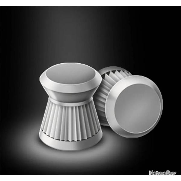 Boite de 250 Plombs Match tte plate corps stri cal 4.5mm