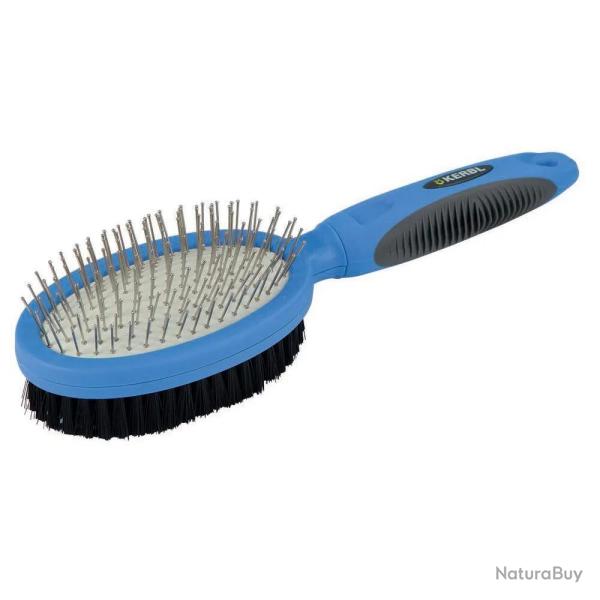 Brosse double m�tal pour chien Kerbl