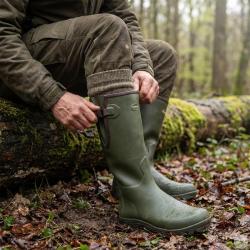 Bottes Pioneer Nord Hunting Green isolation caoutchouc 40 &agrave; 46