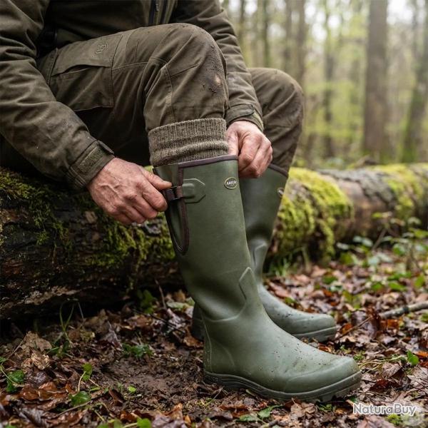 Bottes Pioneer Nord Hunting Green isolation caoutchouc 40 � 46