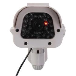 Cam&eacute;ra factice solaire LED clignotante ABS 210g 28x17,5x10 cm L'unit&eacute;