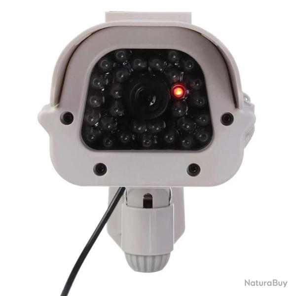 Cam�ra factice solaire LED clignotante ABS 210g 28x17,5x10 cm L'unit�