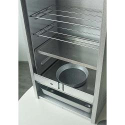 Fumoir viande et poisson 120 cm porte coulissante Acier inoxydable