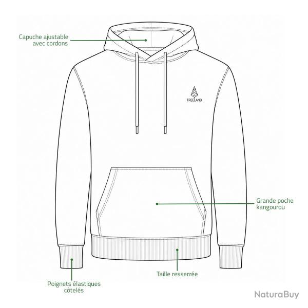 Sweat � capuche Treeland