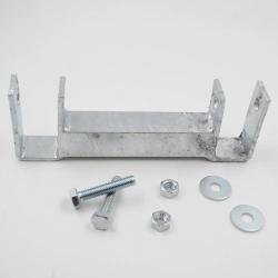 Support de toiture chenil pour barre 25x25mm