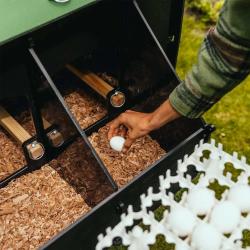 Poulailler plastique recyclé 5 à 9 poules