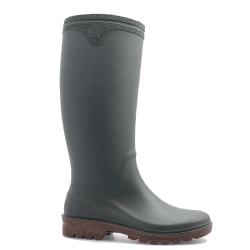 Bottes de Chasse Cyclone antid&eacute;rapantes PVC Kaki 40 &agrave; 46