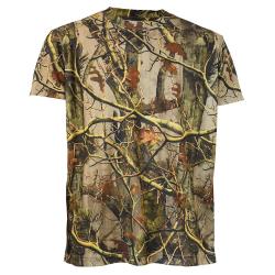 T shirt Percussion&reg; Ghost Camo Forest manches courtes