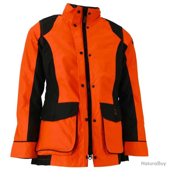 Veste femme Stronger 6 poches polyester Oxford orange � 2XL