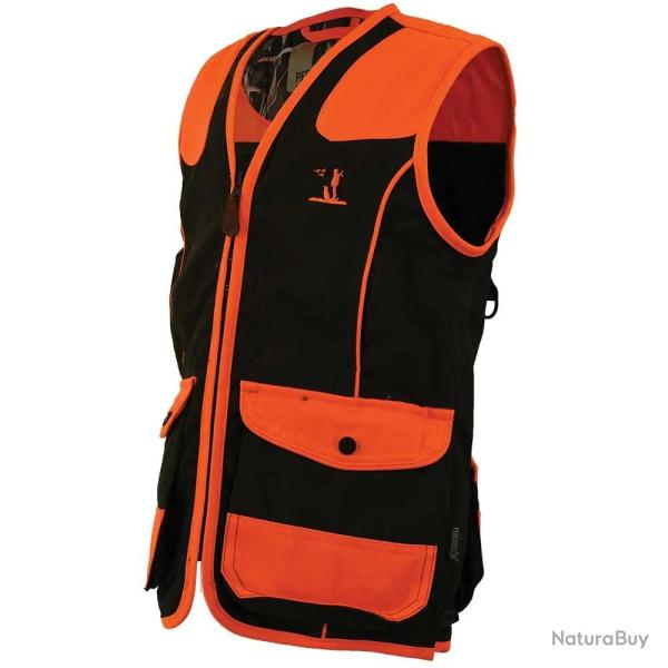 Gilet enfant haute visibilit polyester coton orange 6  16 ans