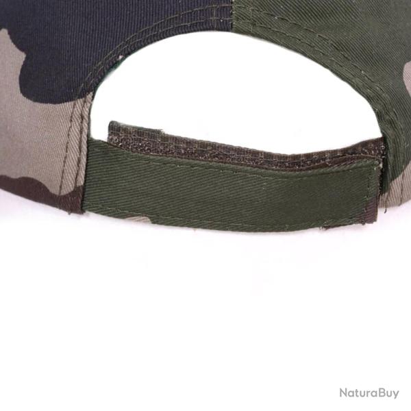 Casquette enfant rigide coton polyester camo CE taille unique
