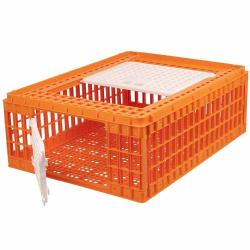 Cage transport d&eacute;montable volatiles et rongeurs 77x58x29cm