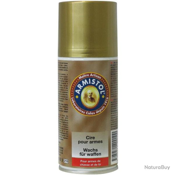 Cire pour armes a�rosol brillant durable contre humidit� 150 mL