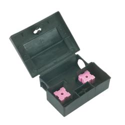 Boite &agrave; app&acirc;ts rats, souris 12,5 x 9,5 x 4,5 cm &agrave; cl&eacute;