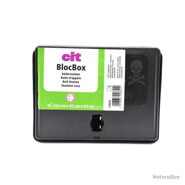 Boite � app�ts rats, souris 12,5 x 9,5 x 4,5 cm � cl�