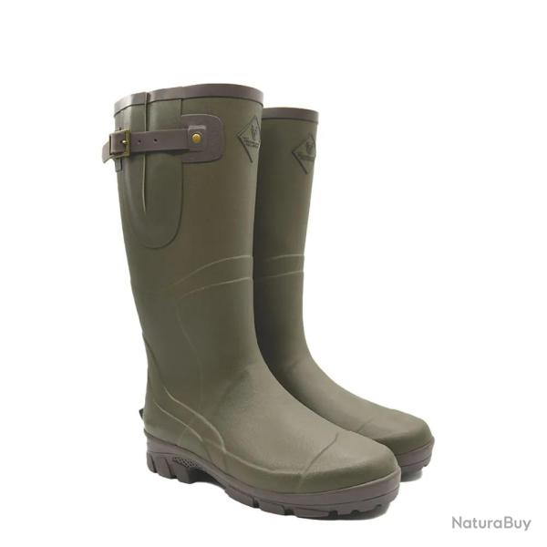 Bottes de chasse Colorado caoutchouc kaki marron � 47