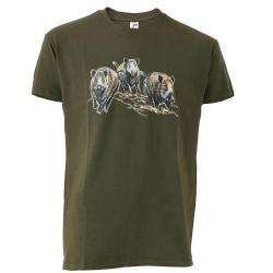 T shirt kaki sangliers Bartavel&reg;