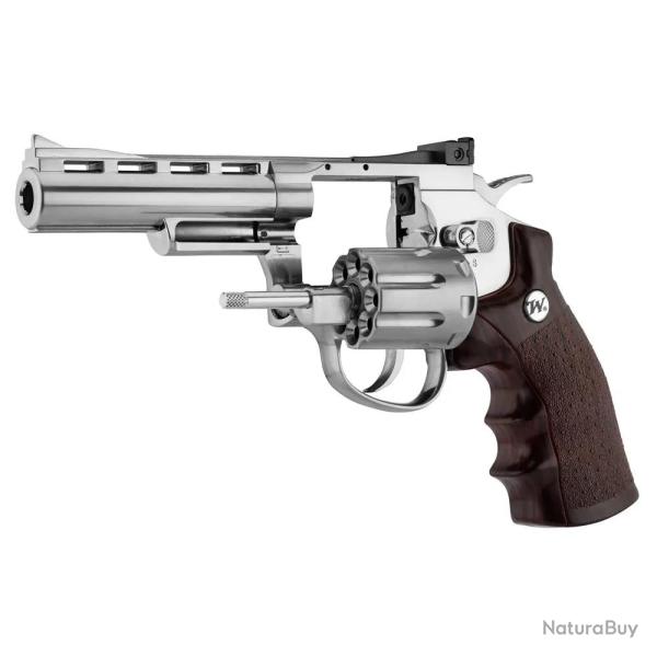 Revolver CO2 Winchester barillet 8 coups acier cal 4.5mm