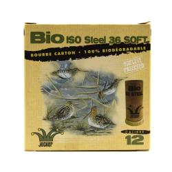 Boite de 25 cartouches Bio Steel bourre biod&eacute;gradable 12 70 29g
