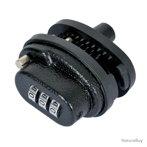 Verrou de pontet � code 3 chiffres rembourrage caoutchouc