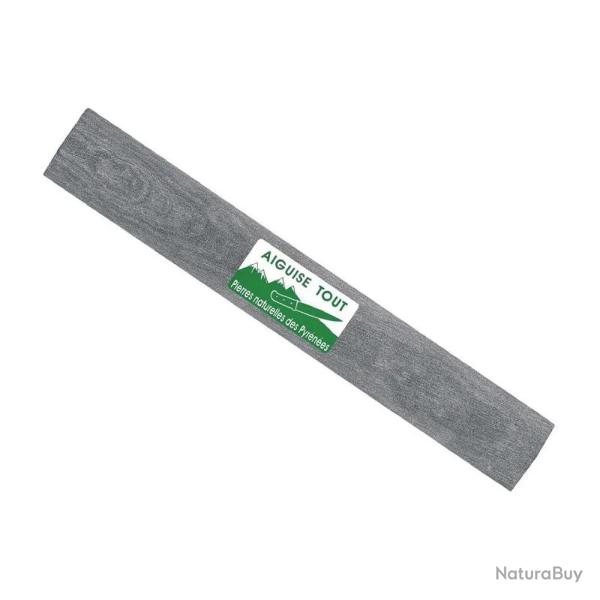 Pierre  aiguiser naturelle des Pyrnes "Aiguise tout" 23cm