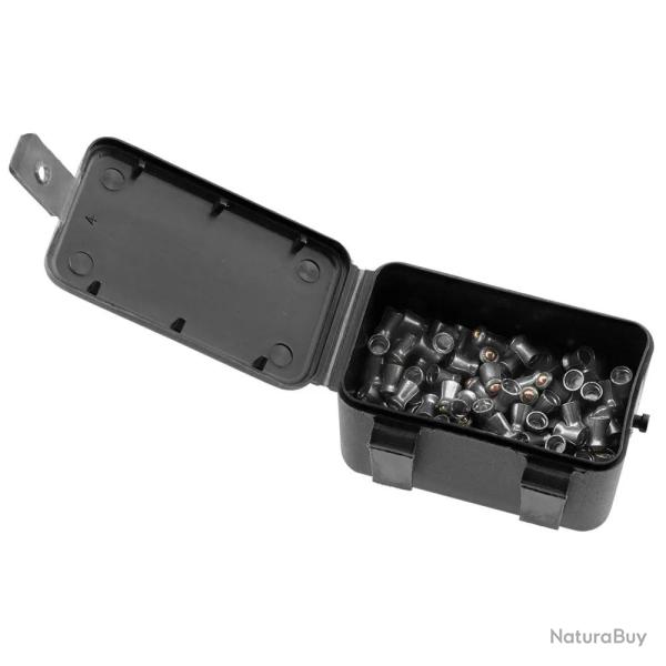 Boite de 100 Plombs Rocket bille cuivre jupe lisse HQ cal 5.5mm