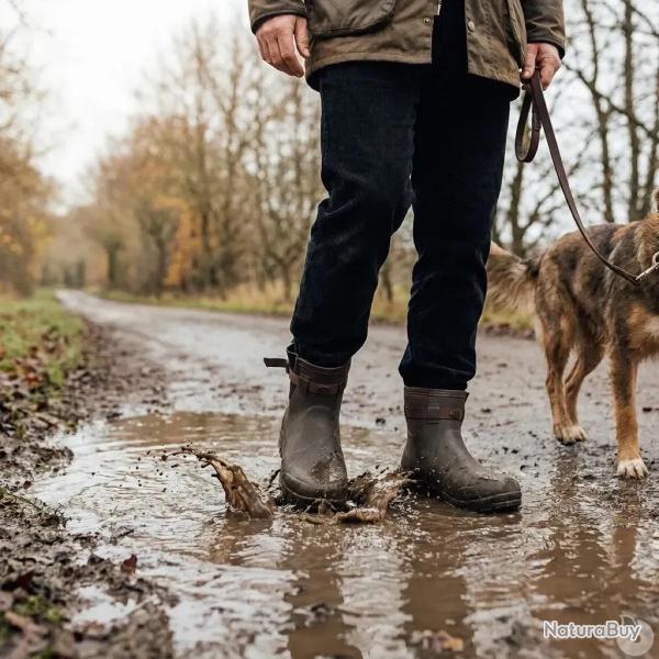 Bottillons Homme Arxus Primo Jodhpur Hunting Green caoutchouc
