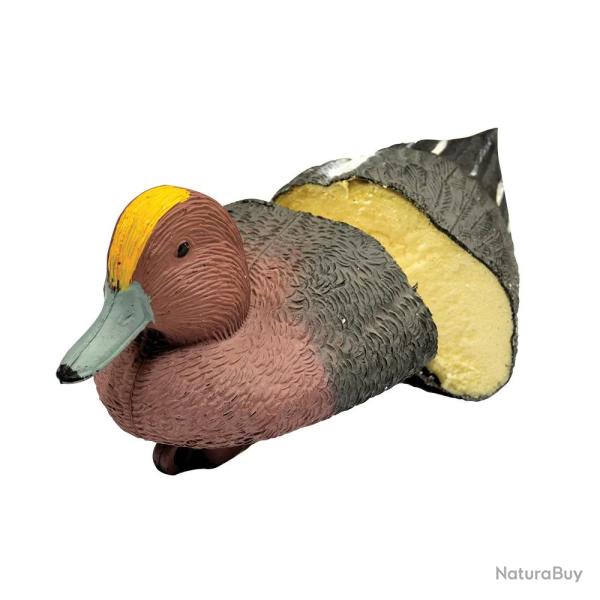 Canard Siffleur mouss� avec quille lest�e m�le ou femelle M�le