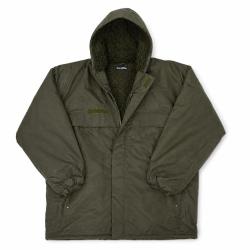 Coupe vent fourr&eacute; imperm&eacute;able kaki taille S &agrave; 3XL