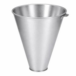 Saignoir m&eacute;tal galvanis&eacute; volailles Diam 28,7 cm Hauteur 34 cm