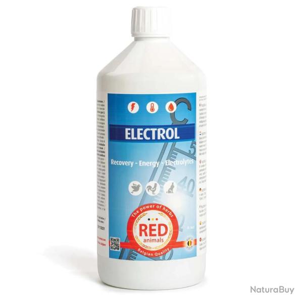 Electrol complment pigeons, volailles et lapins 1L RED Animals 1 L