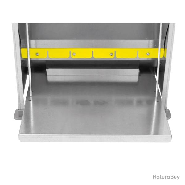 Mangeoire  trmie anti-nuisible tle galvanise 14 ou 23 kg 19 L
