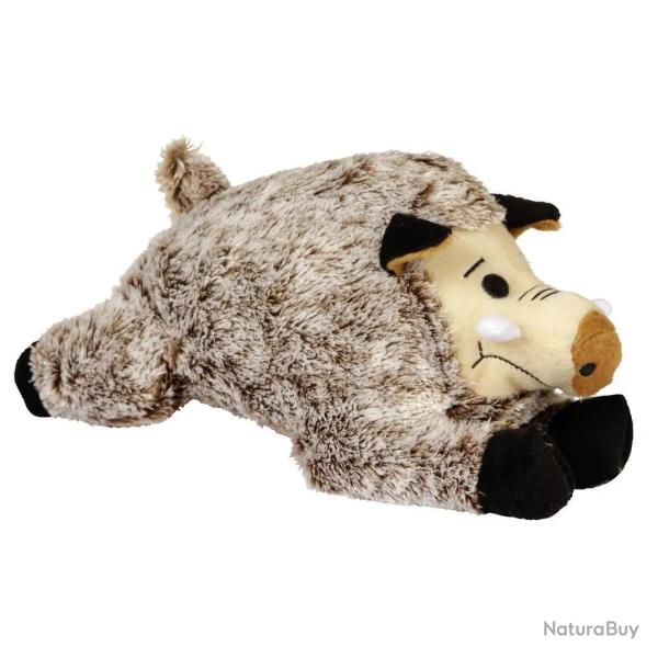 Jeu peluche pour chien Sanglier 25 cm